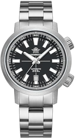 ADDIESDIVE 42mm Herrentauchuhr Automatikwerk Drehbare Lünette Japanisches 8215 Uhrwerk 200m wasserdicht BGW9 Saphirglas Edelstahl Analog Armbanduhr AD2093