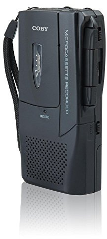 Coby CXR123 Voice Activated Micro-Casette Voice Recorder