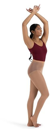 Capezio Ultra Hold Stirrup Tight, Suntan, X-Large