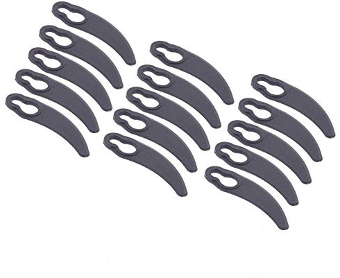First4spares Premium Grade Plastic Lawnmower Blades for Challenge & Challenge Xtreme Lawnmowers - Pack of 15