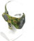 ATAIRSOFT Tactical Airsoft CS Demi-Masque de Protection en Nylon avec Masque Anti-Bruit PG