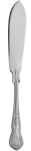 Grunwerg Kings Fish Knives FIKKGR, 18/0 Stainless Steel, Set of 12