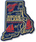 Classic Magnete Rhode Island Giant State Magnet, 7,9 x 9,4 cm, Sammlerstück, Souvenirs und Geschenke, hergestellt in den USA