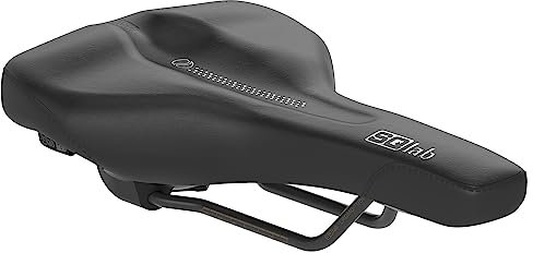 SQlab Unisex – Erwachsene 602 Ergolux Active 2.0 Fahrradsattel, Schwarz, 14 cm