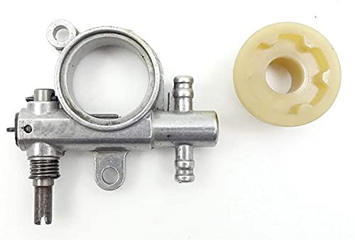 helved® Pompa Olio Catena e Vite Senza Fine compatibile con: Motosega ZENOAH G2500/G3300/G3800/GZ3500/ALPINA PR270 /A305/CJ300 /compatibile con Husqvarna T425 /T435/EFCO MT2600 /125 (5)