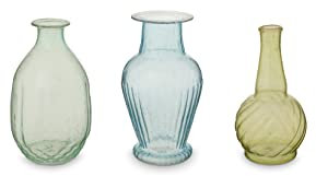 PIP STUDIO 51102050 Vase Glas M Green Set3