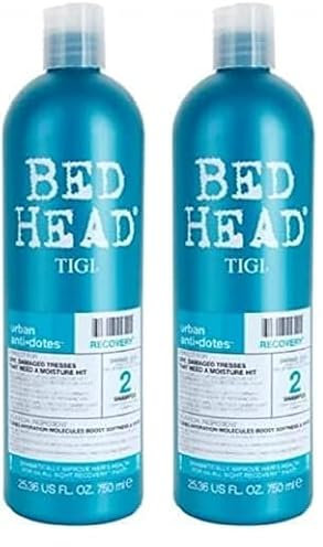 Bed Head by TIGI Urban Antidotes Recovery Shampoo für trockenes Haar, 750 ml (2er Pack)