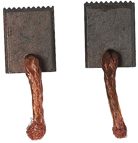 vhbw 2x balais de charbon 3 x 10 x 13,5 mm compatible avec Bosch GSR 18 V-LI Professional (3 601 H66 100) perceuse, visseuse