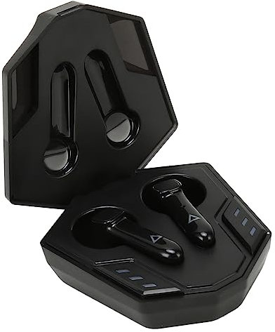 ASHATA Low Latency Earbuds, Gaming Wireless Earbuds Bluetooth 5.0, Gaming Headphones Mini Dazzle Breath Light Low Latency Gaming Earbuds for Phones Tablets