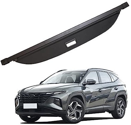 JoboJi Auto Einziehbarer Netze Laderaumabdeckung Kofferraum Hutablage für Hyundai Tucson 2022 2023