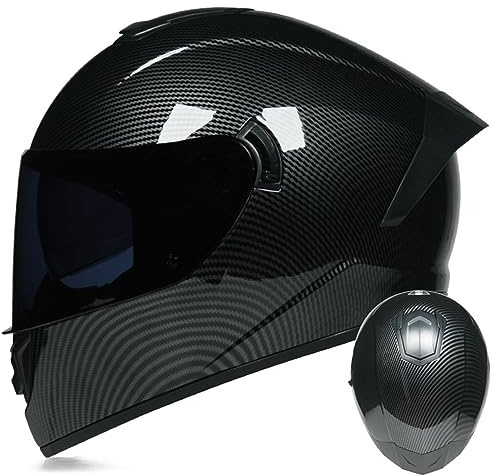 Integral-Motorradhelm Mit Doppelvisier, Lokomotive Helme, Motorradhelm DOT/ECE-Zulassung, Motorrad Full Face Helme, Klapphelme, Motocrosshelme