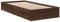 vidaXL Bettgestell, Bett mit Schubladen für Schlafzimmer, Bettrahmen mit Lattenrost, Schlafzimmerbett Einzelbett, Braun Eichen-Optik 90x190cm Holzwerkstoff