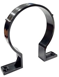 110MM Black Soil Waste Pipe Clip - 1 Pc