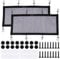 Kabelwanne, Kabel-Manager-Set, 50 x 30 cm, flexibel, unter dem Schreibtisch, Netz, Schreibtisch-Kabelführung, Kabelführung für den Schreibtisch