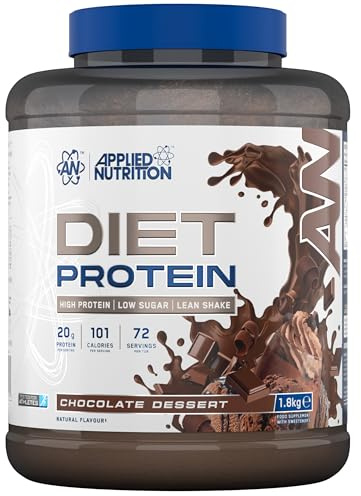 Applied Nutrition Diet Whey - Hochwertiges Proteinpulver, kohlenhydrat | Gewichtskontrolle mit CLA, L-Carnitin und grünem Tee (1.8kg, Chocolate)