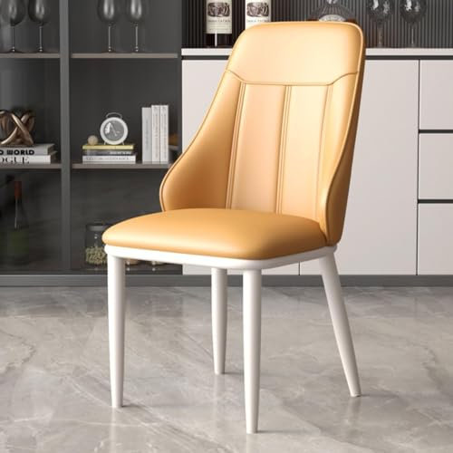 LHOONBB Moderne Wohnzimmer-Sitzgruppe aus Kunstleder mit hoher Rückenlehne, gepolsterter weicher Sitz für Büro, Lounge, Esszimmer, Küche, Schlafzimmer