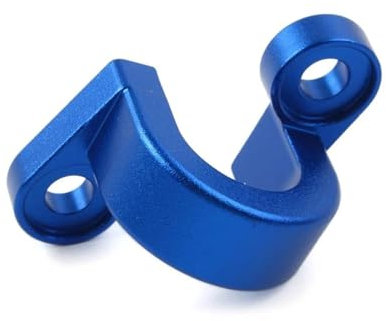 WUYUEY Motorrad Bremsleitung Schellen Für HON&DA CR125/250R 1998-2007 CRF250R 2004-2009 CRF250X 2004-2017 Motorrad Hinten Brems Kabel Schlauch Klemme Aluminium(Blau)