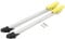 1Pair Ladder Stabilizer Bar Ladder Safety Legs with Anti Slip Rubber Feet 200kg Load Universal Ladder Aide Stabilizer Accessories for Indoor Outdoor Garden