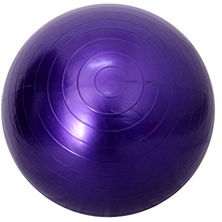 Courtieyeardceastea 45/85 cm weicher Anti-Burst-Yoga-Ball, Übung, Fitnessstudio, Pilatesbälle, 45 cm, Violett