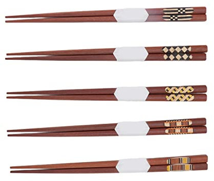 Bastoncini di Taglio in Legno di Sandalo Rosso Ecofriendly, Bacchette in Legno Set di Easytose per Princi