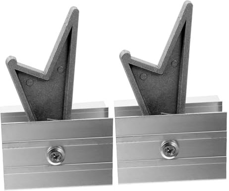 Veemoon 2pcs Step Lock Kit for Metal Ladder Replacement Rung Locks for Extension Ladder Parts and Folding Stabilizer