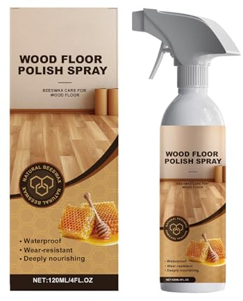 KOAHDE Natürliches Bienenwachs-Pflege-Spray & Restaurator für Holz,120ML,1PC,Premium Holzpolitur,Holzpflege für Holzmöbel Holztisch