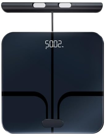 Humes health the body pod smart scale Verbesserte Version 2026 Körperzusammensetzungswaage 8 Elektroden – Intelligente APP-Fitnesswaage, Dualfrequenz, Präzise elektronische Waage
