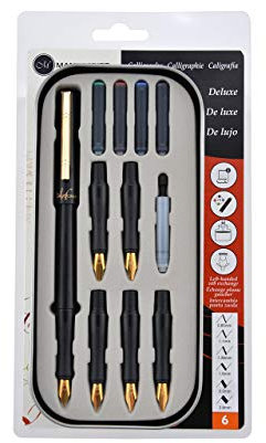 Manuscript Pen Company MC1155LA Deluxe Calligraphy Set