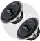 Audison AV X6.5 – Altavoz coaxial de Alta fidelidad de 2 vías y 165 mm con Tweeter Tetolon y woofer de Fibra de celulosa, 200 W máx