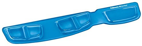 Gel-Handgelenkauflage, höhenverstellbar Nein, 466mm breit, Tiefe 86mm, blau