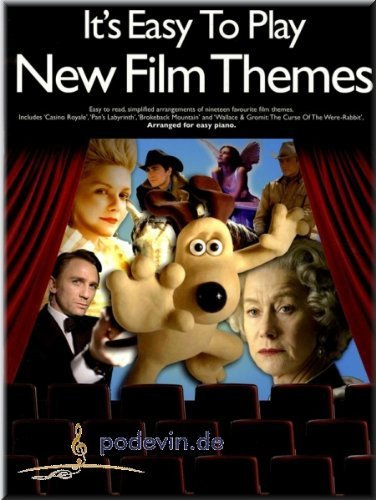 It's Easy To Play New Film Themes - Klaviernoten [Musiknoten]