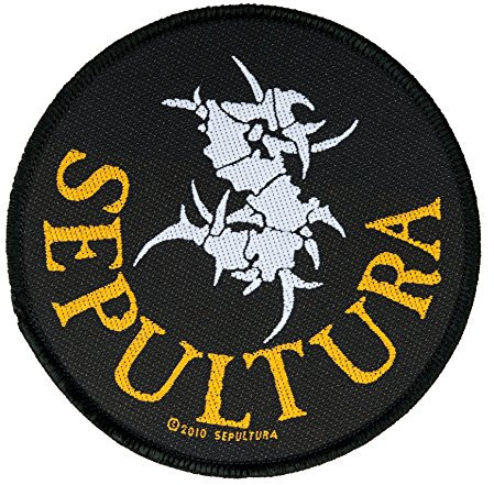 Sepultura Aufnäher - Circular Logo Patch - Gewebt & Lizenziert !!