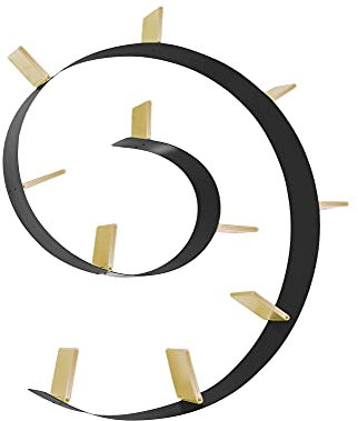 Kartell Popworm, Schwarz, 20 x 19 x 520 cm