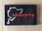 Aufnaher Toppa Blue Hawaii Patch Nurburgring 9 x 6 cm