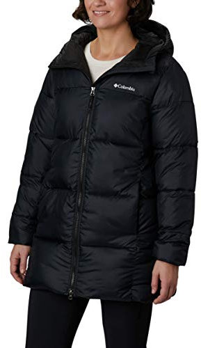 Columbia Damen Puffect Mid Jacke, Isoliert und mit Kapuze