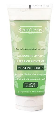 BeauTerra Gel Douche Surgras Verveine Citron 200 ml