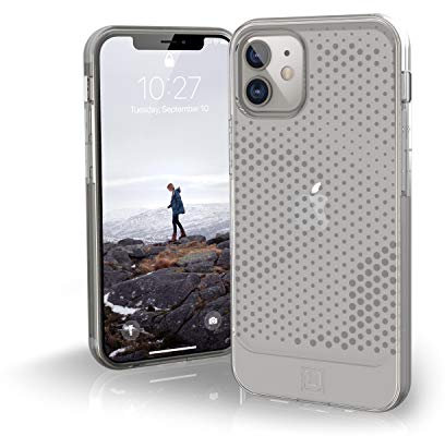 URBAN ARMOR GEAR by UAG iPhone 12 Mini 5G - (5.4 inch) Case Lucent Slim Fit Lightweight Stylish Transparent Impact Resistant Protective Phone Cover, Ice