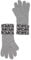 Michael Kors Bordered MK Logo Gloves One Size (PEARL HEATHER)
