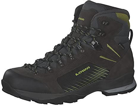 LOWA Herren Trekking Schuhe Vigo GTX 210708 Graphite/Lime 43.5