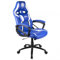 Konix My Hero Academia Silla de Oficina Gaming - Inclinación del Asiento 15° - Cuero sintético Liso - Azul y Blanco