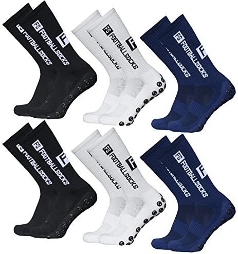 Lixada Calcetines Fútbol, Calcetines Deportivos Antideslizantes, Calcetines Running Hombre, Calcetines Deportivos de Tubo Transpirables para Ciclismo