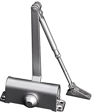 Ferme-porte hydraulique pour porte coupe-feu à toute épreuve Charge 65kg fermeture en douceur fermeture automatique Vitesse de fermeture réglable Le silence Hôtel supermarché fonte d'aluminium
