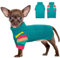 IECOii Hundepullover,Warmer Hundepullover Kleine Hunde,Rollkragen Strickpullover Hund Pullover, Gestrickt Hundebekleidung für Welpe und Katzen,Herbst Winter Yorkshire Chihuahua Kleidung