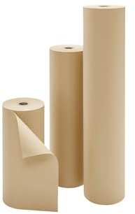 ratioform economy | Packpapier auf Rolle | Breite 750 mm | braun | Länge 280 m | 80 g/m²