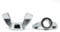 M8 Wing Nuts Butterfly Nut Thumb Zinc Plated (Pack of 20)