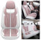 nenyan Autositzbezüge Komplett Set Universal in Premium Design | Schonbezüge für die Vordersitze & Rückbank | Auto Sitzbezüge Airbag Geeignet | Wasserdicht Sitzbezug - Hell-Pink