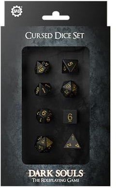 Steamforged Games Dark Souls Rollenspiel: Cursed Dice Set