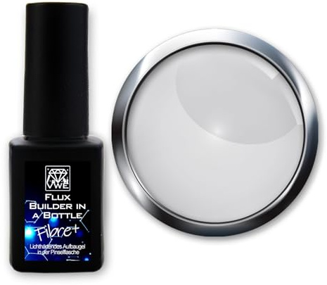 UV/LED Gel Flux Builder in a Bottle Fibre+, 12ml, klar transparent