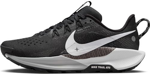 Nike DV3865-001 ReactX Pegasus Trail 5 Donna, Black/White-Anthracite-Wolf Grey EU 38.5