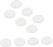HAPINARY 10stücke Geklebte Wimpern Transparente Glas Crystal Pads Runde Paletten Für Wimpernverlängerung Im Beauty Salon Und Make-up-